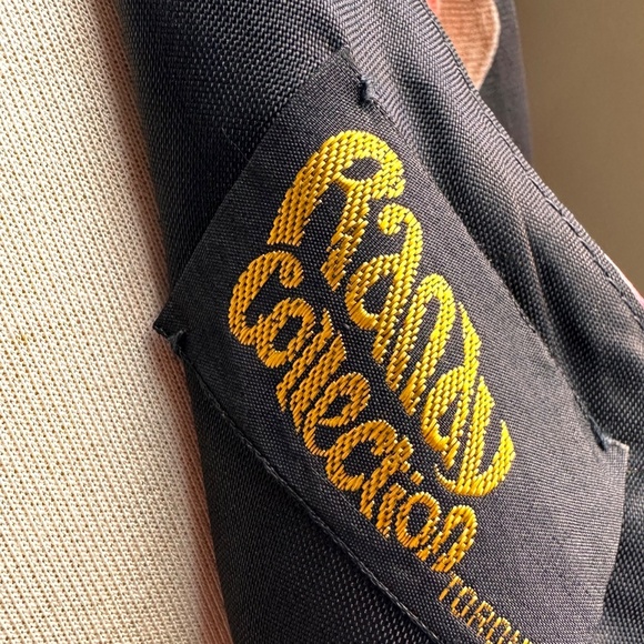 Maxi Dress w Circular Skirt in Floral Chiffon c1970s Randy Collection Original - Picture 5 of 16